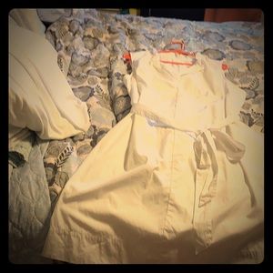 Sleeveless cotton dress